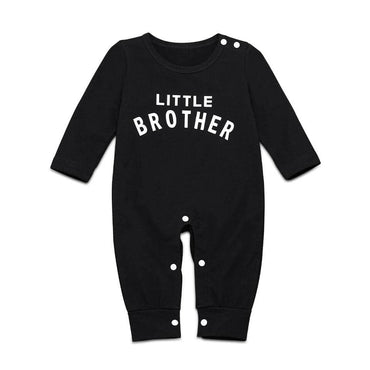 Little Brother Baby Jumpsuit Black 0-3 M