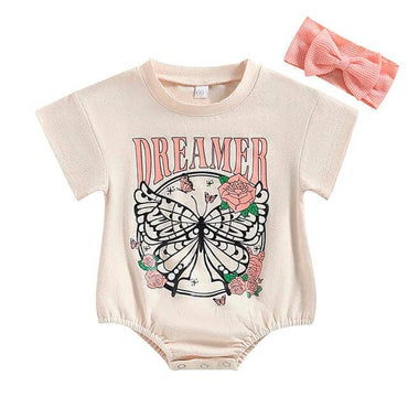 Short Sleeve Dreamer Baby Bodysuit