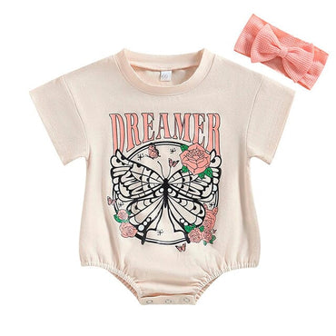 Short Sleeve Dreamer Baby Bodysuit