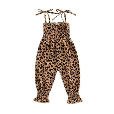 Leopard Hearts Toddler Jumpsuit