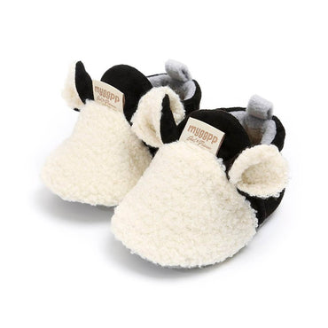 Plush Sheep Baby Shoes White 1