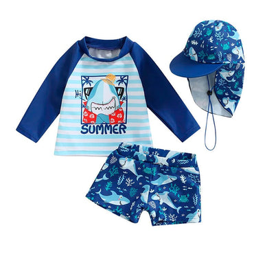 Hi Summer Shark Toddler Swimsuit