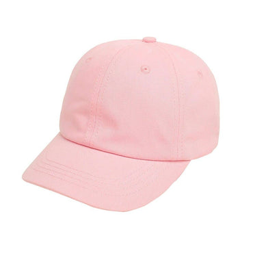 Pink Solid Cap Pink Baby