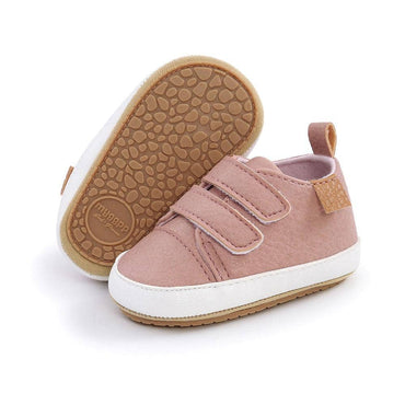 Buckle Strap Solid Baby Shoes
