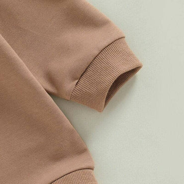 Brown Bunny Ears Baby Jumpsuit