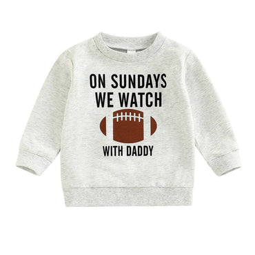 Sunday Football Toddler Sweatshirt