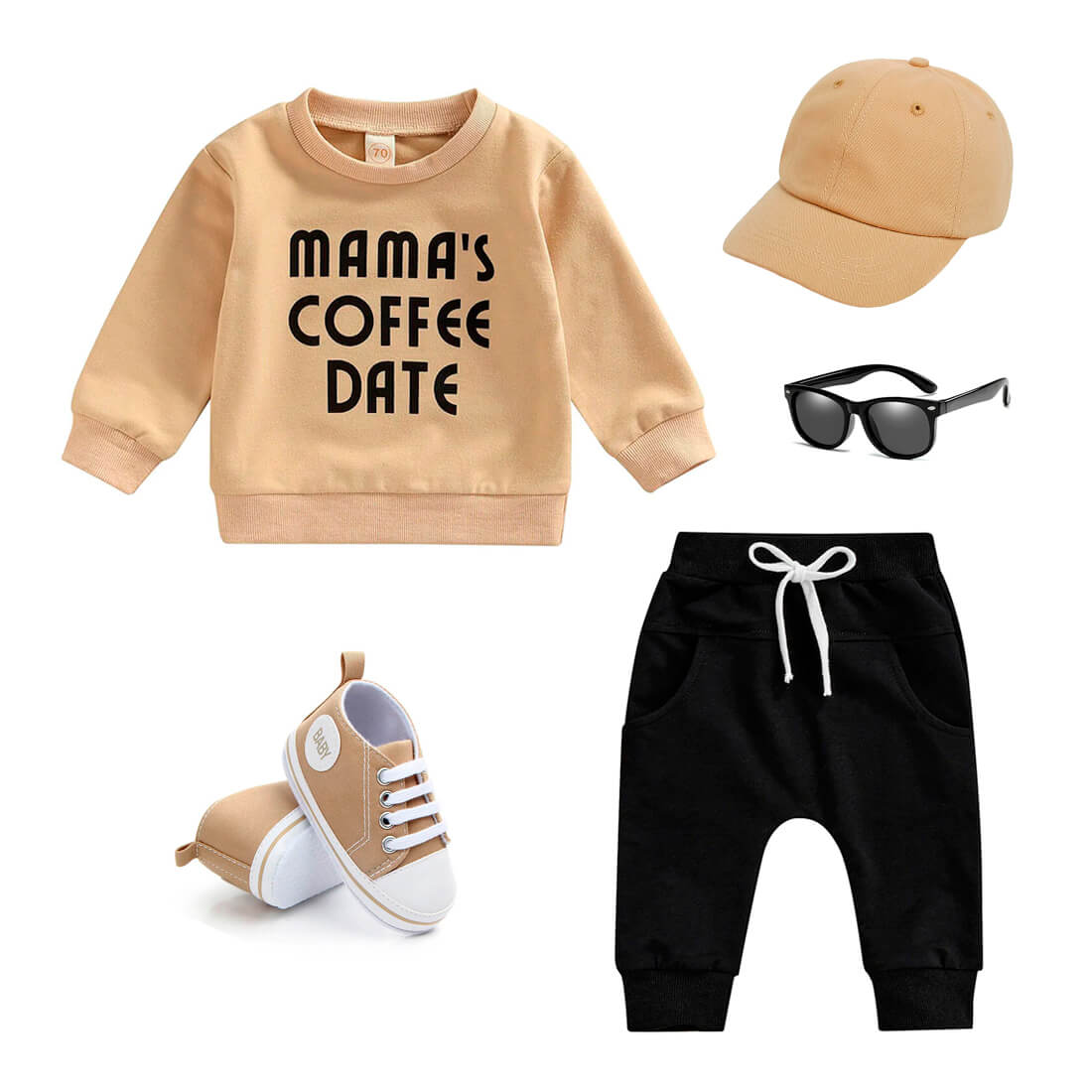 Mama's Coffee Date Baby Sweatshirt   