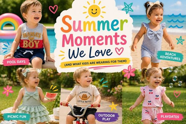 Summer Moments We Love (And What Kids Are Wearing for Them)