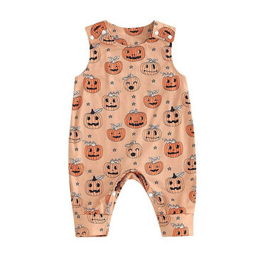 Sleeveless Halloween Baby Jumpsuit Jumpsuit The Trendy Toddlers 