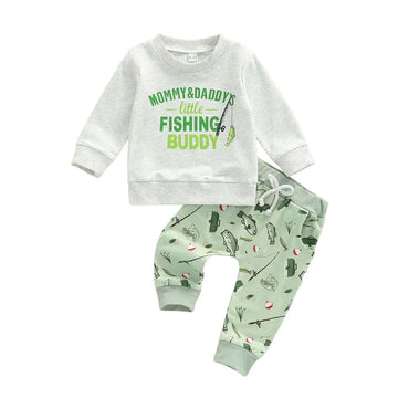 Mommy and Daddy's Fishing Buddy Baby Set