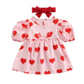 Valentine's Day Hearts Toddler Dress   