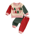 Long Sleeve Santa Baby Set   