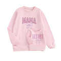Mama Mini Family Matching Sweatshirt 3-6 M