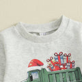 Santa's Little Truck Driver Baby Set