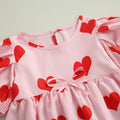 Valentine's Day Hearts Toddler Dress   