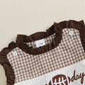 Sleeveless Game Day Baby Romper