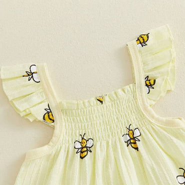 Fly Sleeve Bee Baby Set