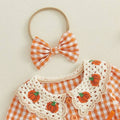 Long Sleeve Vintage Halloween Baby Romper