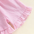 Puff Sleeve Pink Back To School Toddler Set Sets The Trendy Toddlers 