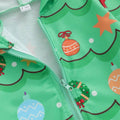 Christmas Vibes Zipper Hooded Toddler Jacket