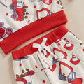 Long Sleeve Little Builder's Love Baby Set   