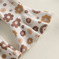 Auntie's Little Bestie Floral Flared Baby Set Sets The Trendy Toddlers 
