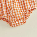 Long Sleeve Vintage Halloween Baby Romper