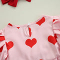 Valentine's Day Hearts Toddler Dress   