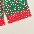 Long Sleeve Candy Cane Tie Baby Set