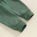 Game Day Solid Green Pants Baby Set   