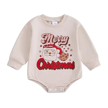 Merry Christmas Baby Bodysuit   