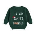Santa's Cookies Knit Baby Sweater