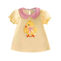 Puff Sleeve Chick Collar Toddler Dress Dresses The Trendy Toddlers 