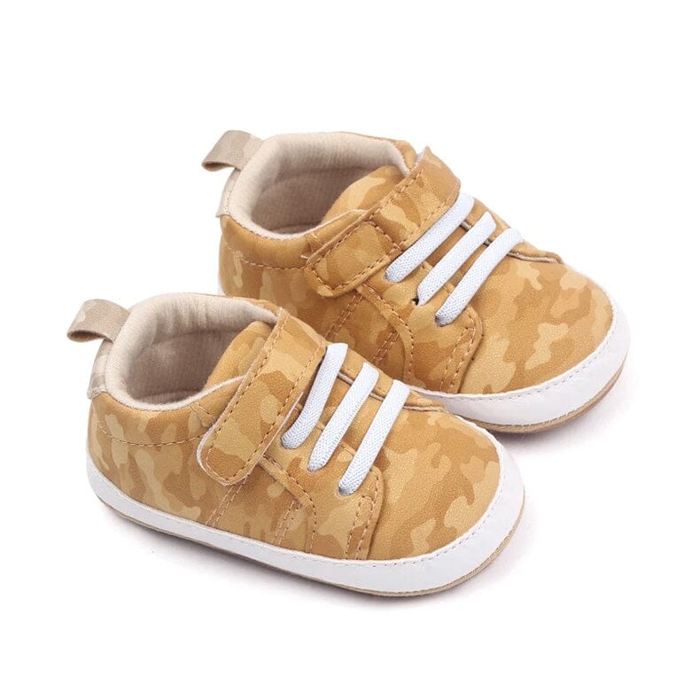 Camouflage Baby Shoes Yellow 1 