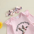 Long Sleeve Newest Hunting Buddy Baby Set Sets The Trendy Toddlers 