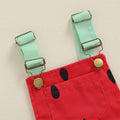 Watermelon Suspender Toddler Romper