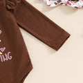 First Thanksgiving Flared Pants Baby Set   