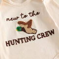 Long Sleeve Hunting Crew Striped Baby Set Sets The Trendy Toddlers 