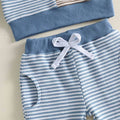 Long Sleeve Color Block Striped Baby Set Sets The Trendy Toddlers 