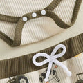Long Sleeve New To The Farm Waffle Baby Set