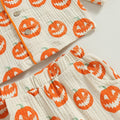Halloween Pumpkins Toddler Pajama Set Pajamas The Trendy Toddlers 