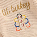 Lil Turkey Knit Baby Sweater   