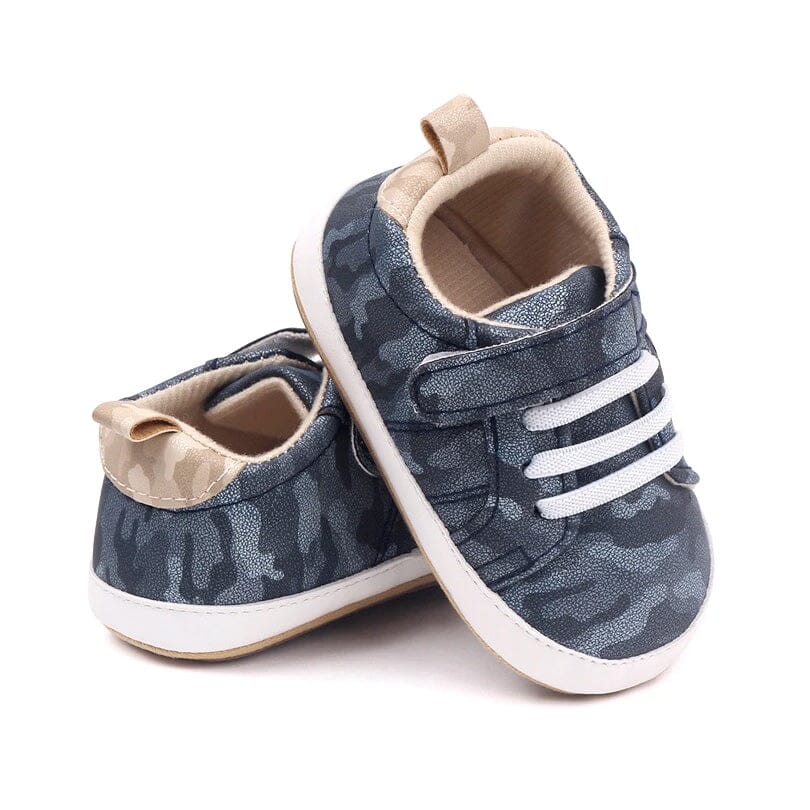 Camouflage Baby Shoes Blue 1 
