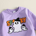 Long Sleeve Spooky Ghost Toddler Set Sets The Trendy Toddlers 