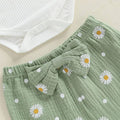 Long Sleeve Flared Daisy Pants Baby Set