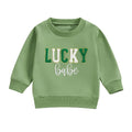 Lucky Baby Sweatshirt Green 3-6 M 
