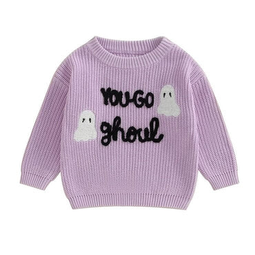 You Go Ghoul Toddler Sweater   