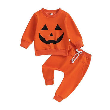 Smiley Face Halloween Toddler Set Sets The Trendy Toddlers 