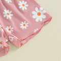 Short Sleeve Daisy Baby Set   