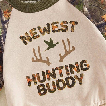 Newest Hunting Buddy Baby Bodysuit Bodysuit The Trendy Toddlers 